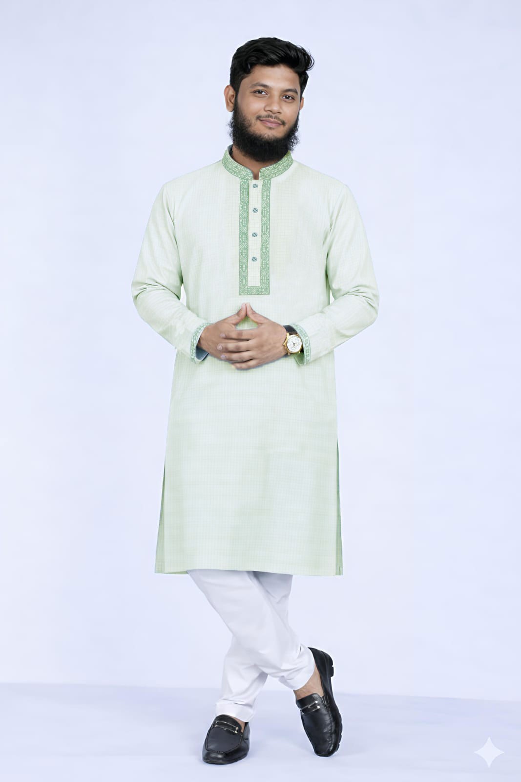 Pure Cotton Mint Green